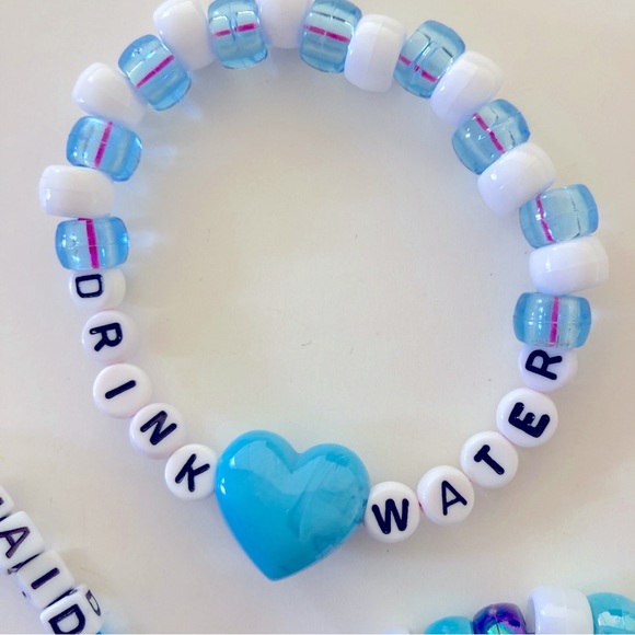 🌀 5/$25 🌀 Mermaid Rave Kandi Bracelets  | E3 - Picture 3 of 4